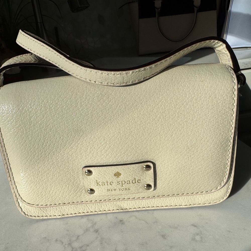 Kate Spade Cream Crossbody Bag